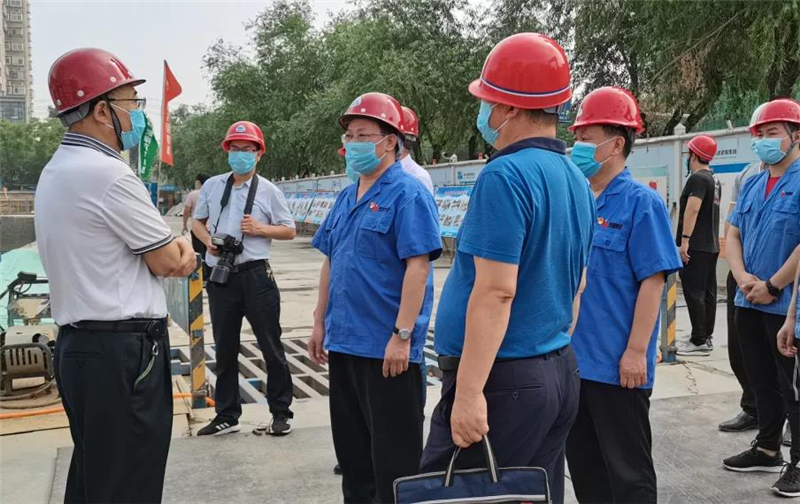 洛阳市人大主任吴中阳到洛铜集团调研并视察棚户区改造项目